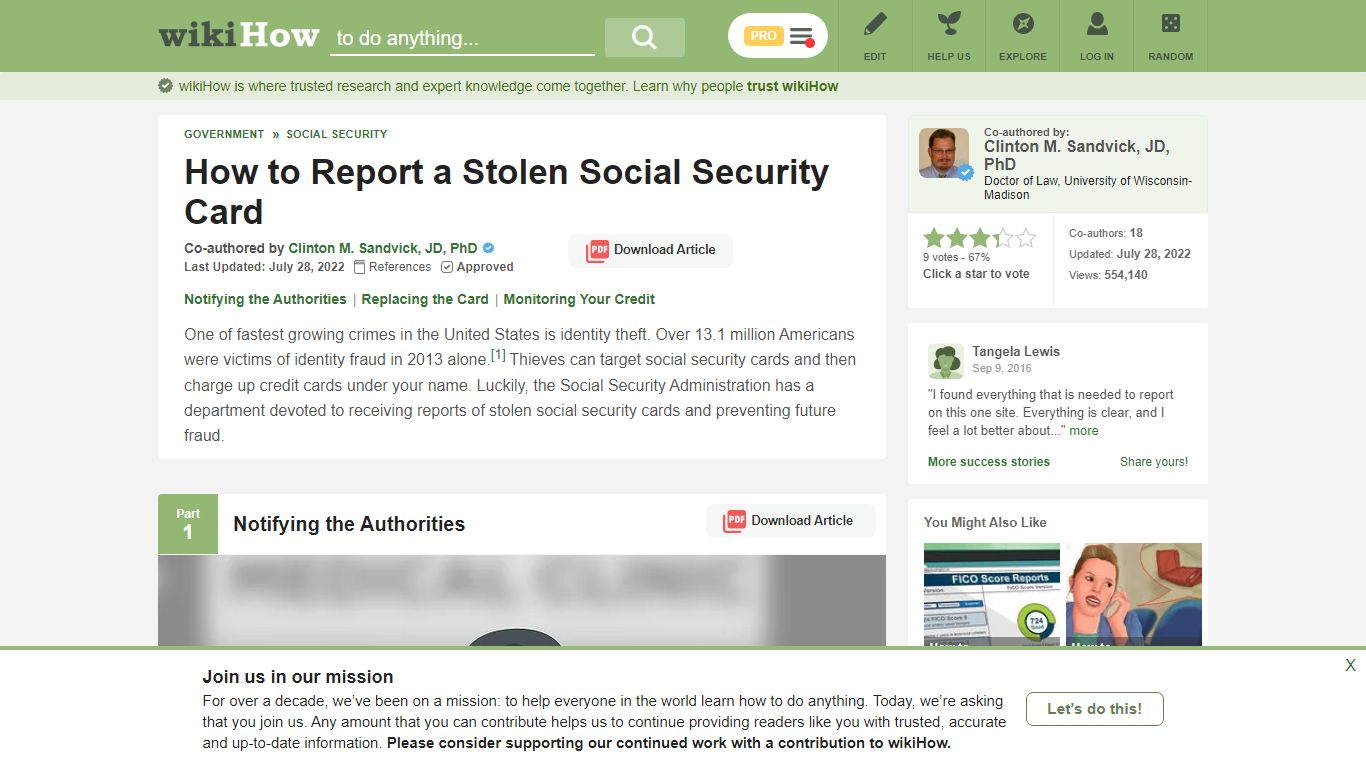 How to Report a Stolen Social Security Card: 15 Steps - wikiHow